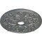 Ekena Millwork Jamie Ceiling Medallion (Fits Canopies up to 3 7/8"), 23 5/8"OD x 3 7/8"ID x 2 1/8"P, Platinum CM23JAPLS - alternate 4